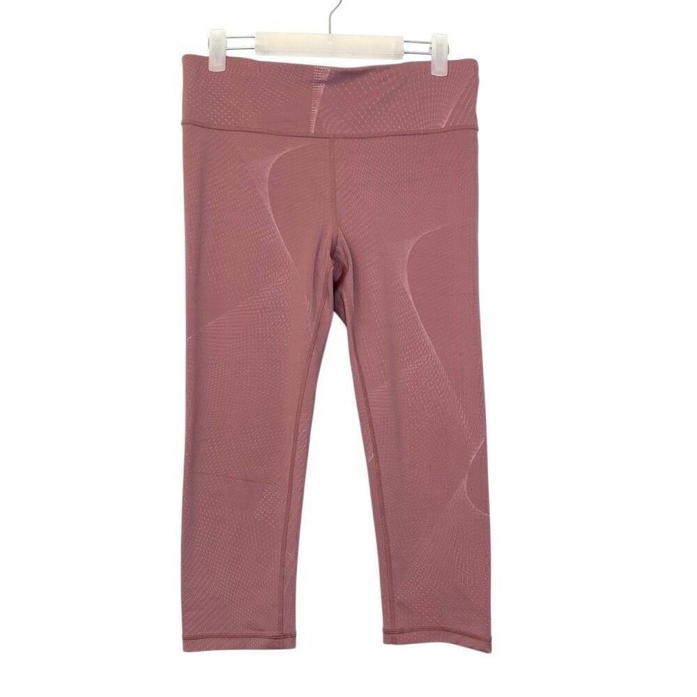 NWT Gap Fit Eclipse A-Dry GFast 7/8 Length Athletic Leggings Pink Medium
